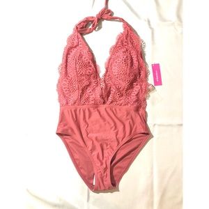 ❌❌SOLD:Coral Lace Swimsuit❌❌